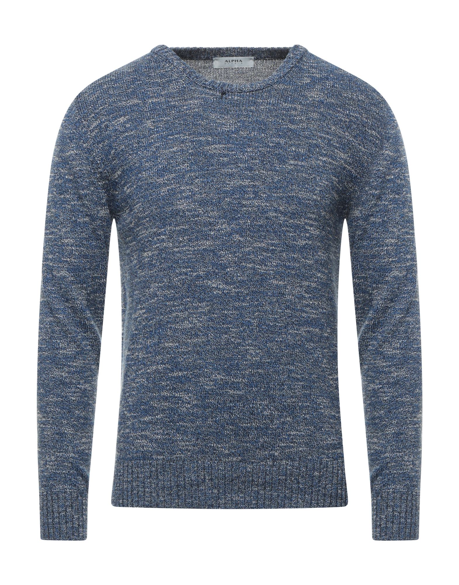 ALPHA STUDIO Pullover Herren Blau von ALPHA STUDIO