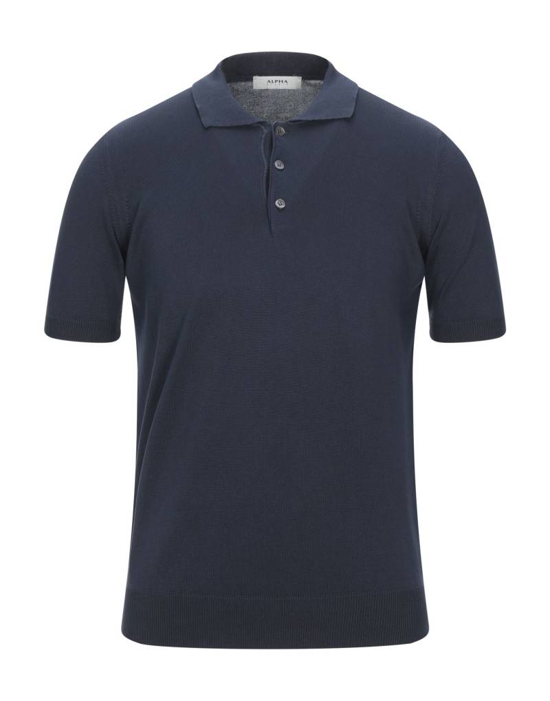 ALPHA STUDIO Pullover Herren Blau von ALPHA STUDIO