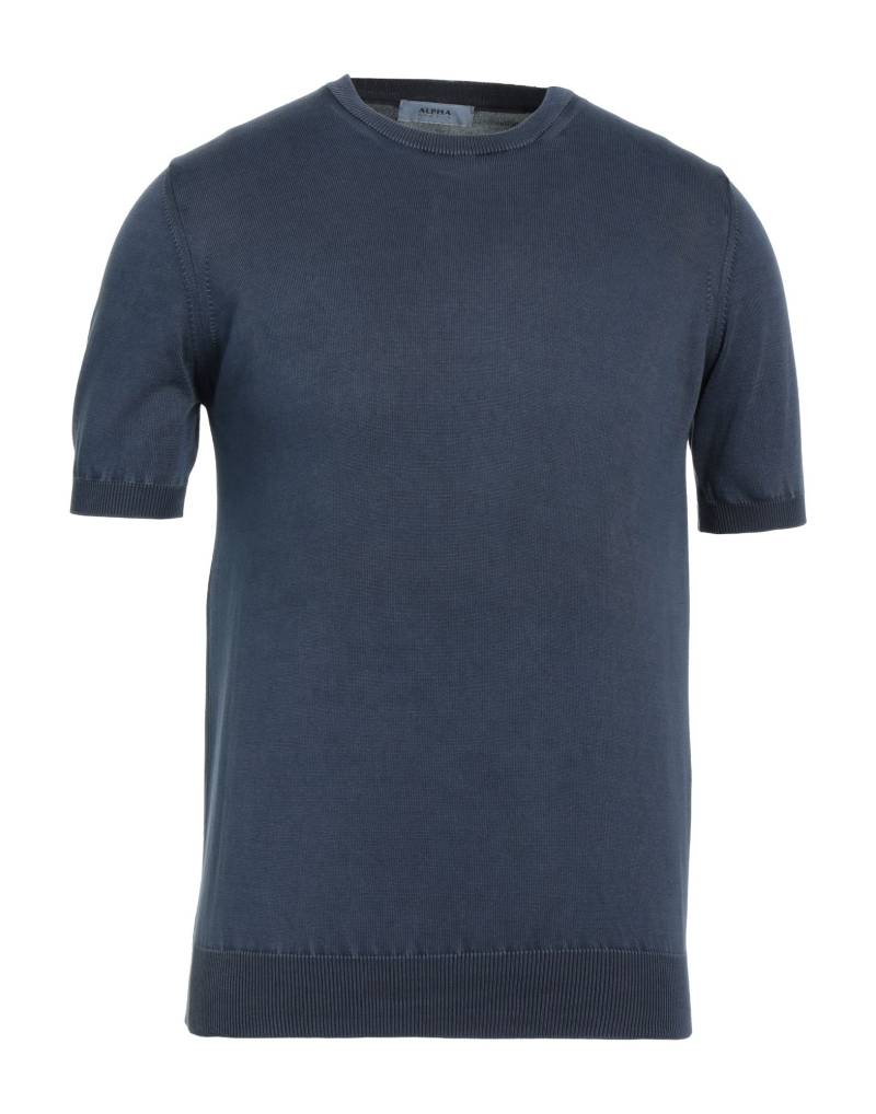ALPHA STUDIO Pullover Herren Blau von ALPHA STUDIO