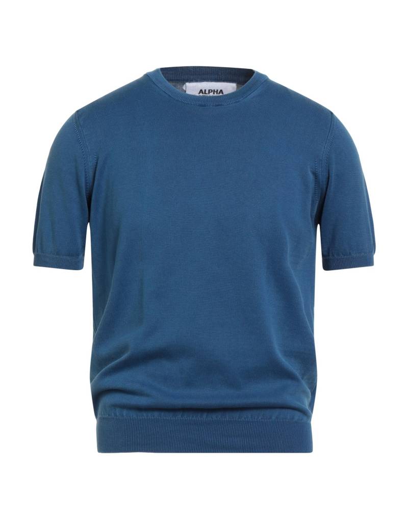 ALPHA STUDIO Pullover Herren Blau von ALPHA STUDIO