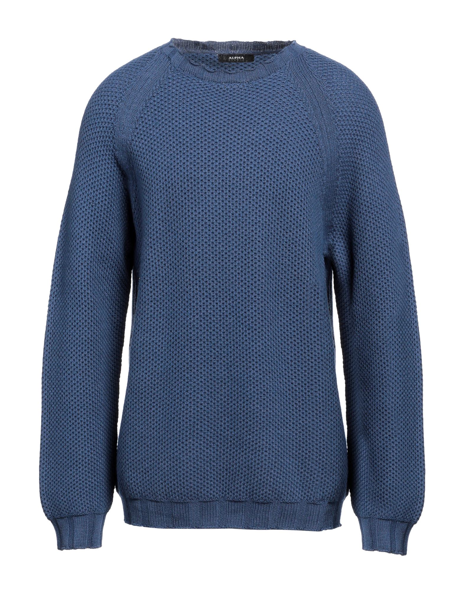 ALPHA STUDIO Pullover Herren Blau von ALPHA STUDIO