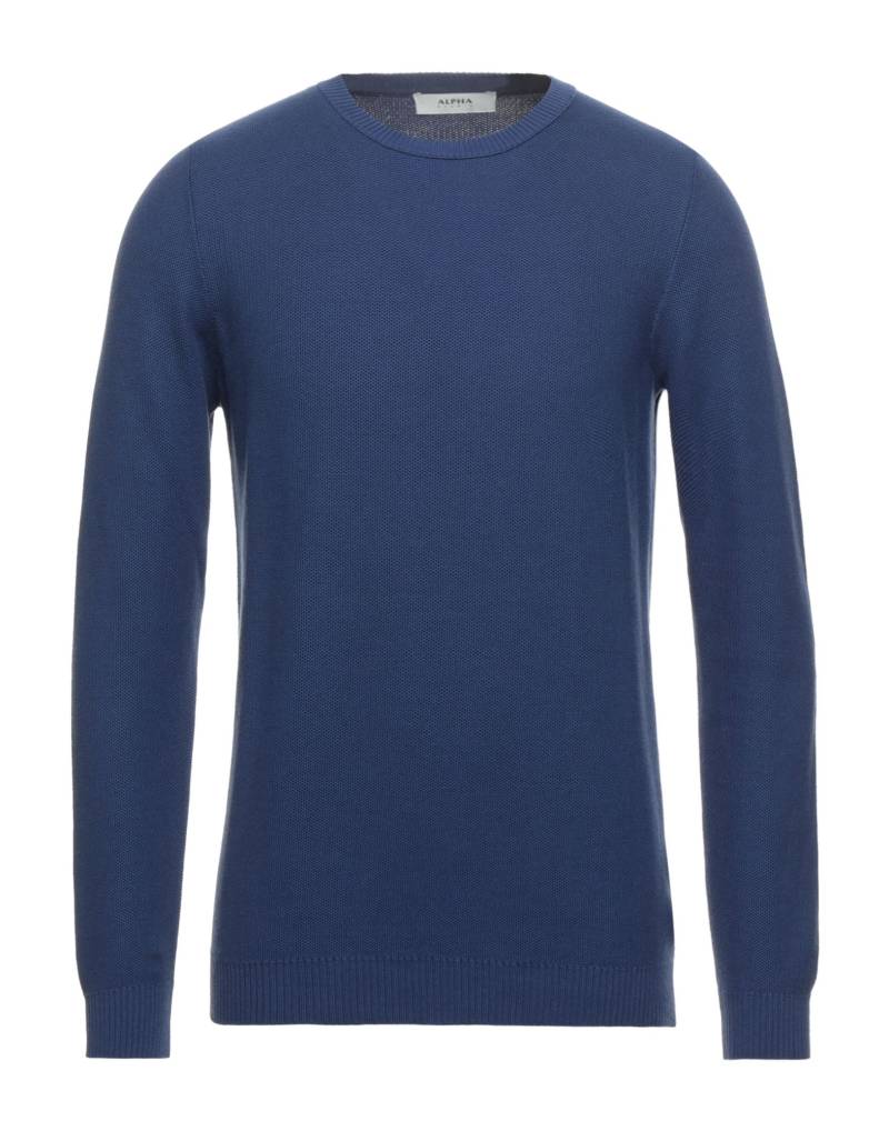ALPHA STUDIO Pullover Herren Blau von ALPHA STUDIO