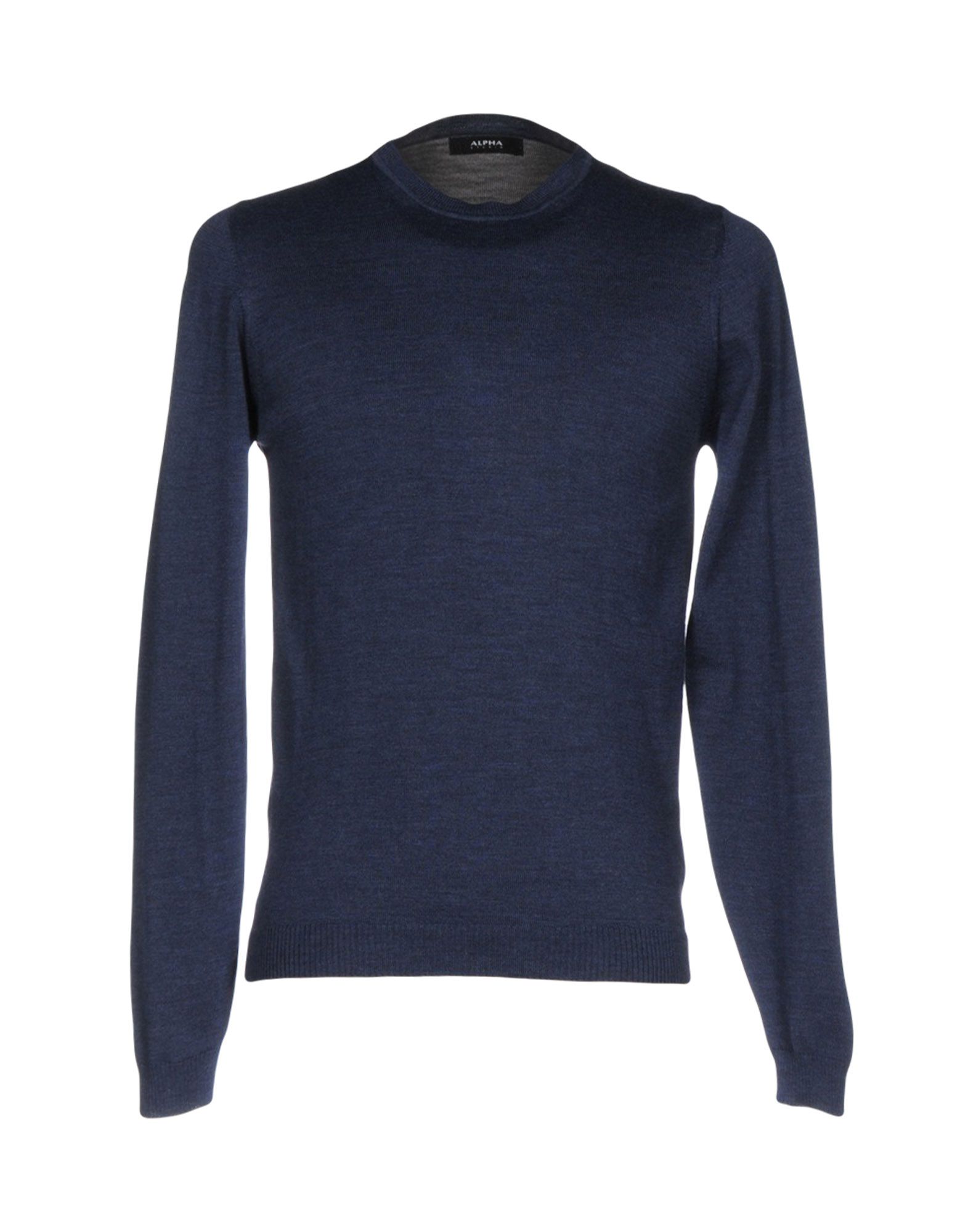 ALPHA STUDIO Pullover Herren Blaugrau von ALPHA STUDIO