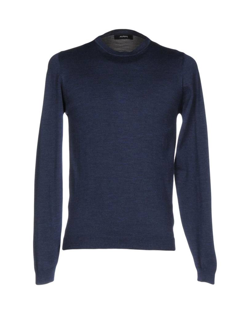ALPHA STUDIO Pullover Herren Blaugrau von ALPHA STUDIO