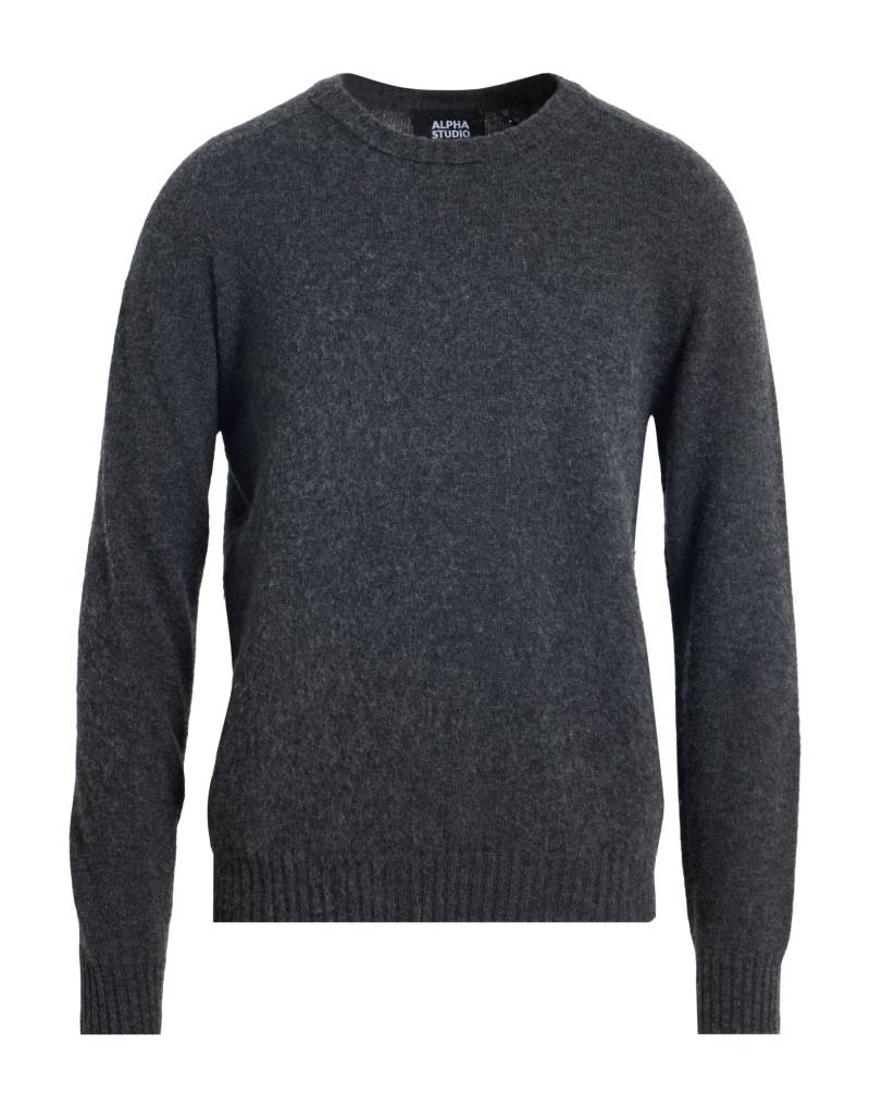 ALPHA STUDIO Pullover Herren Blei von ALPHA STUDIO