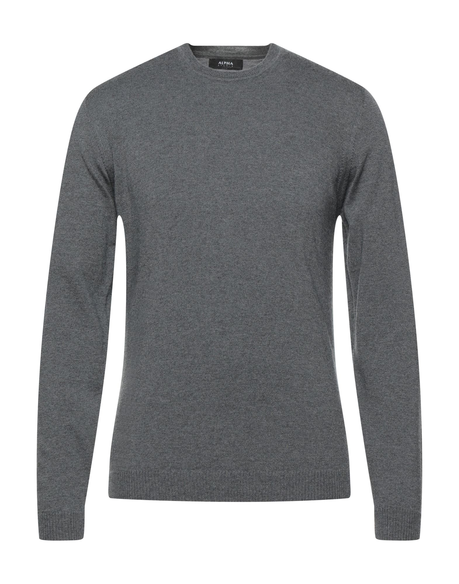 ALPHA STUDIO Pullover Herren Blei von ALPHA STUDIO
