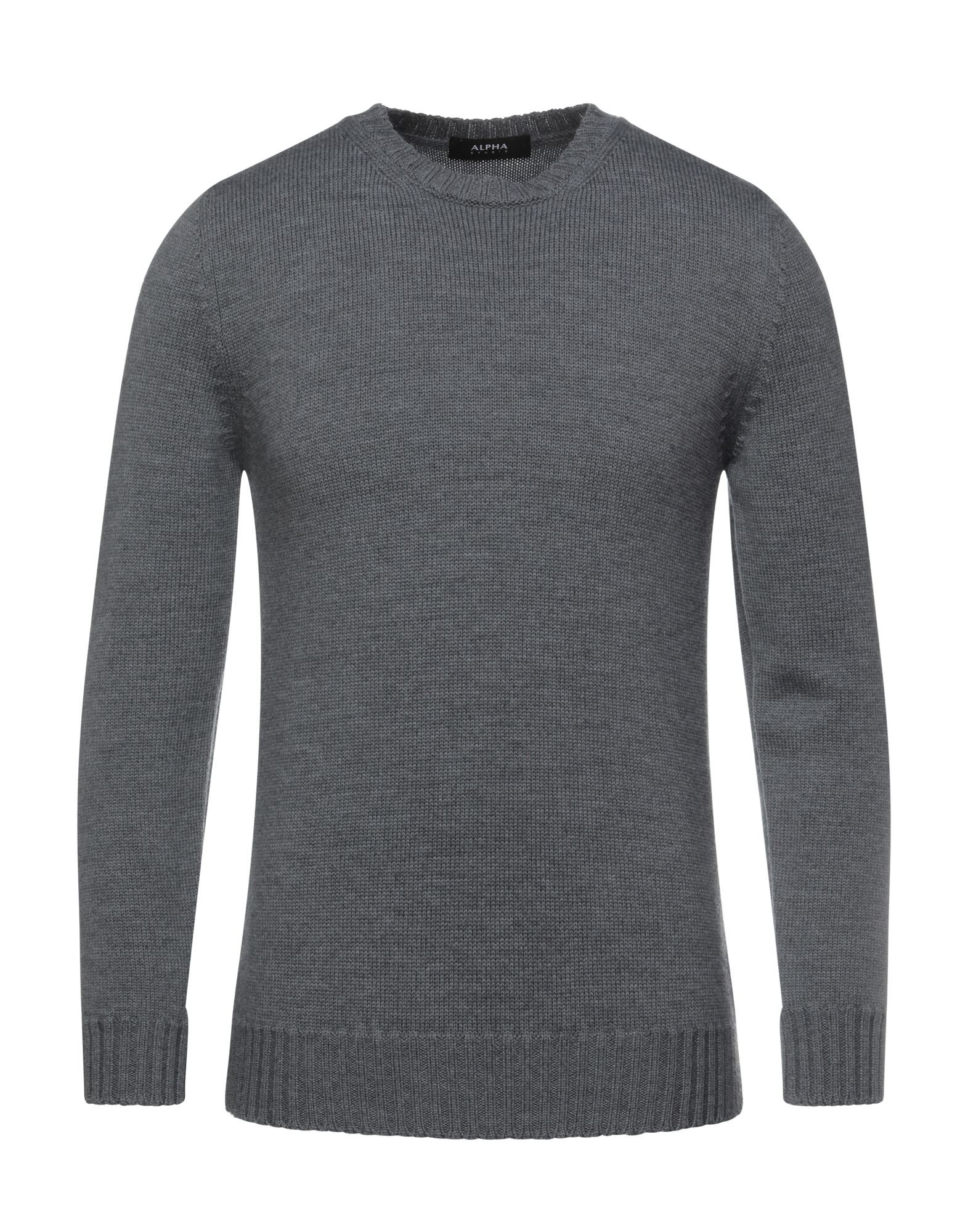 ALPHA STUDIO Pullover Herren Blei von ALPHA STUDIO