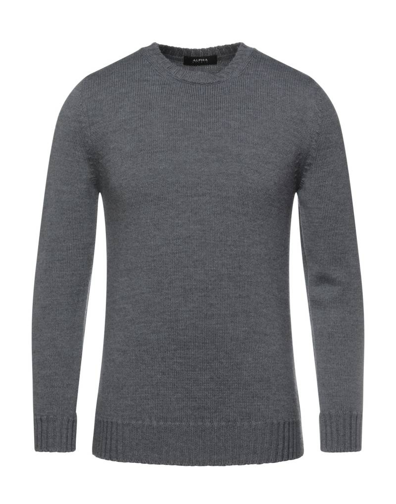 ALPHA STUDIO Pullover Herren Blei von ALPHA STUDIO