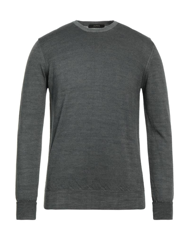 ALPHA STUDIO Pullover Herren Blei von ALPHA STUDIO