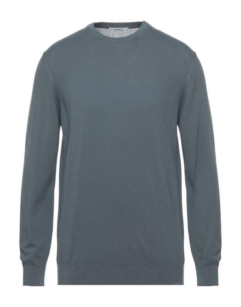 ALPHA STUDIO Pullover Herren Blei von ALPHA STUDIO