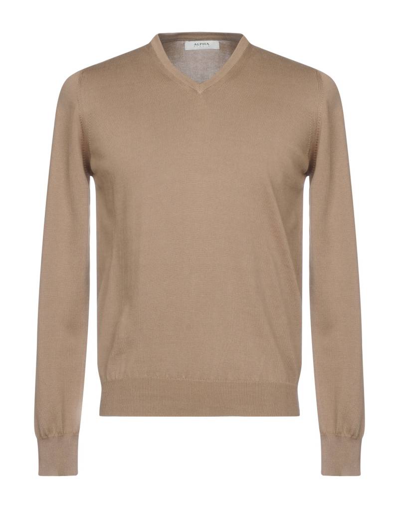 ALPHA STUDIO Pullover Herren Braun von ALPHA STUDIO