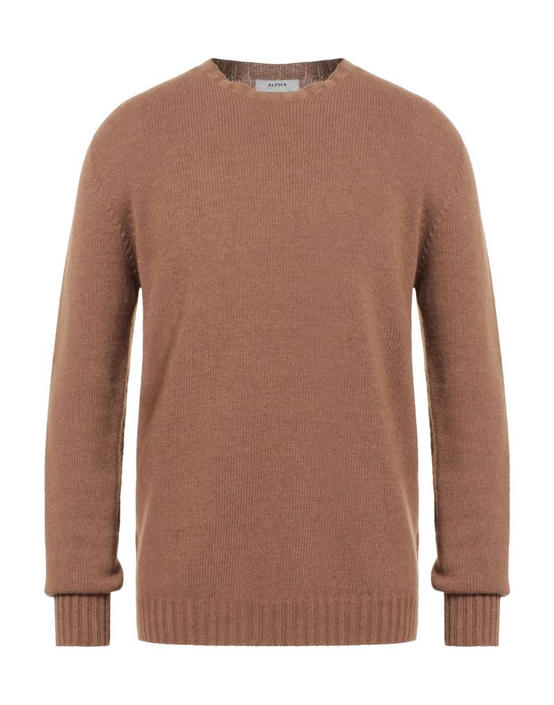 ALPHA STUDIO Pullover Herren Braun von ALPHA STUDIO