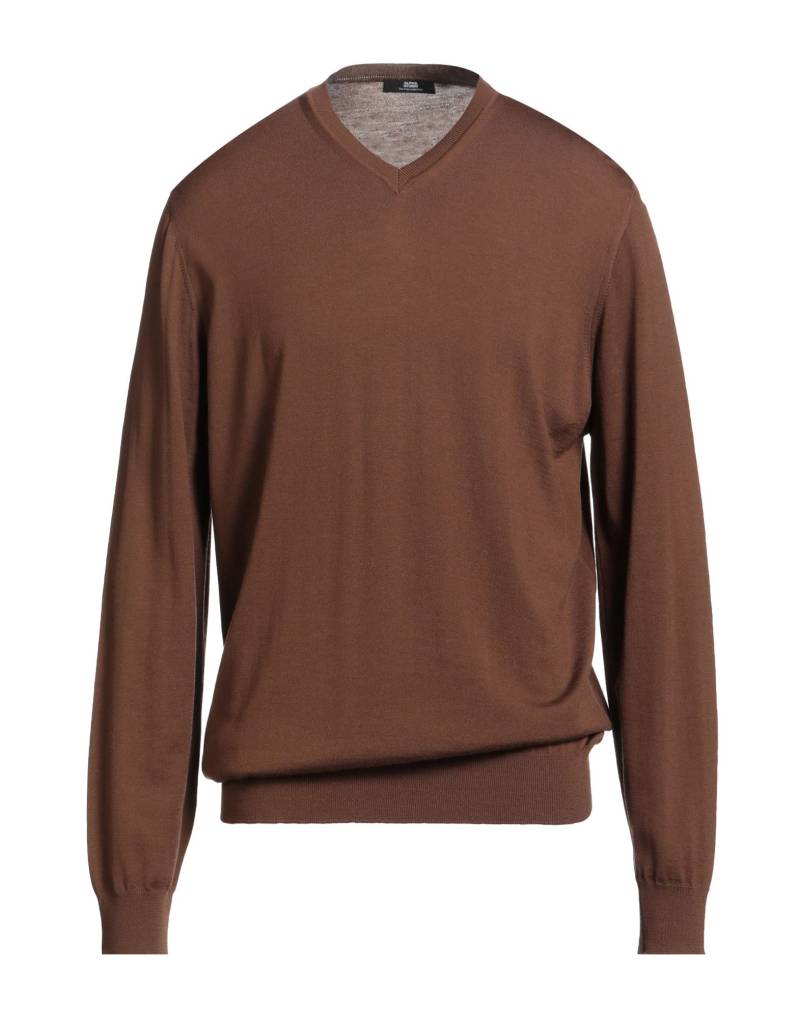 ALPHA STUDIO Pullover Herren Braun von ALPHA STUDIO