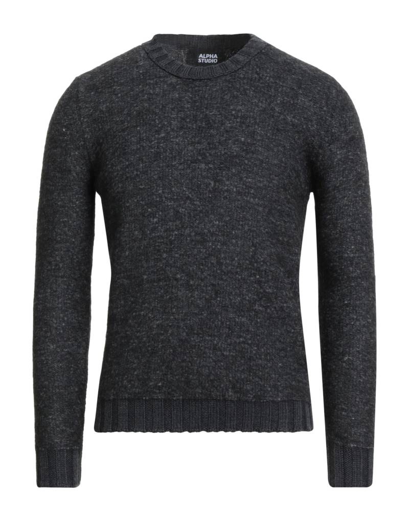 ALPHA STUDIO Pullover Herren Braungrau von ALPHA STUDIO