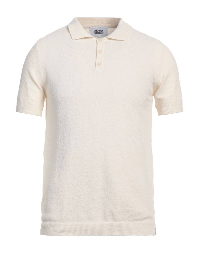 ALPHA STUDIO Pullover Herren Cremeweiß von ALPHA STUDIO