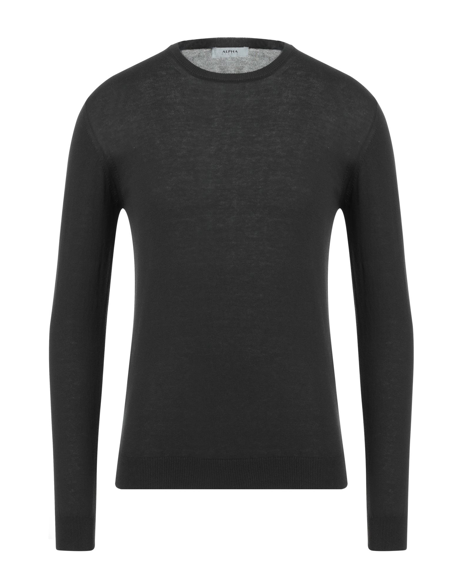 ALPHA STUDIO Pullover Herren Dunkelbraun von ALPHA STUDIO