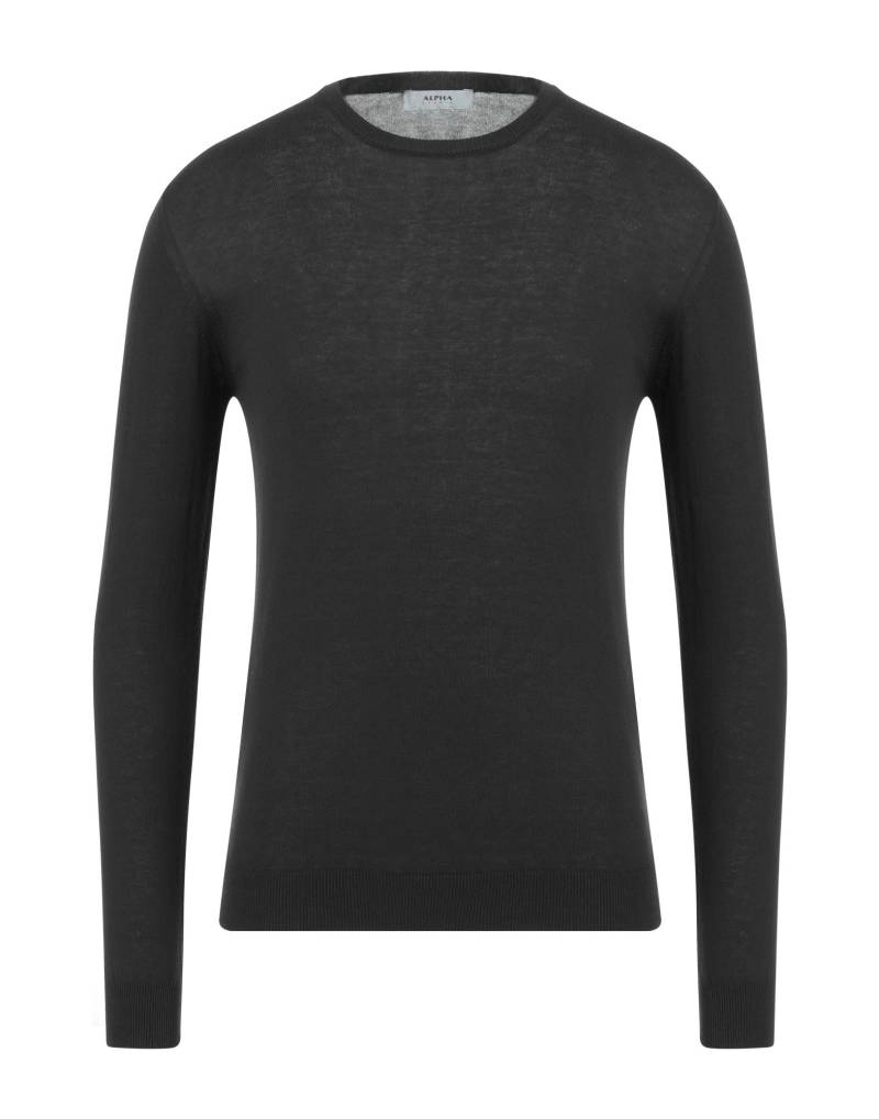 ALPHA STUDIO Pullover Herren Dunkelbraun von ALPHA STUDIO