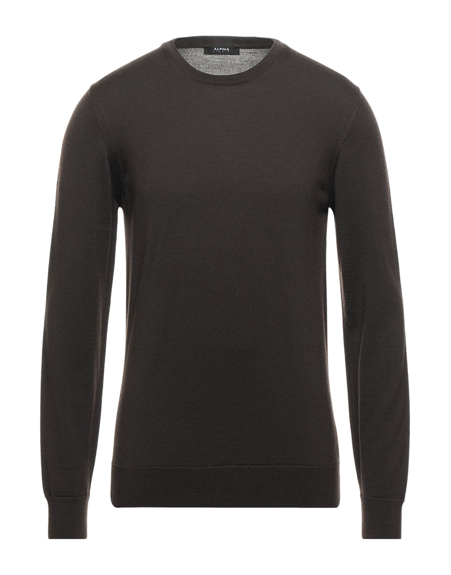 ALPHA STUDIO Pullover Herren Dunkelbraun von ALPHA STUDIO