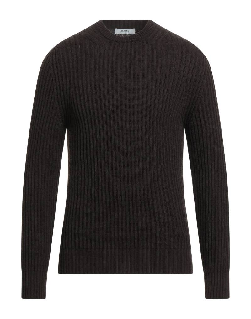 ALPHA STUDIO Pullover Herren Dunkelbraun von ALPHA STUDIO