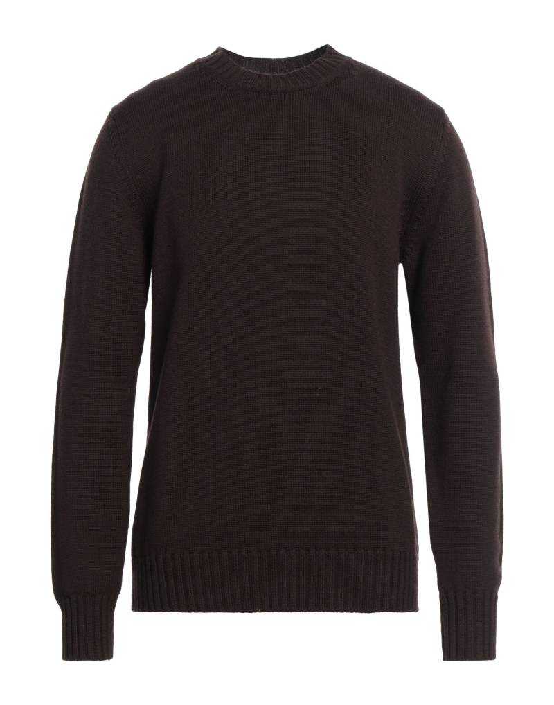 ALPHA STUDIO Pullover Herren Dunkelbraun von ALPHA STUDIO