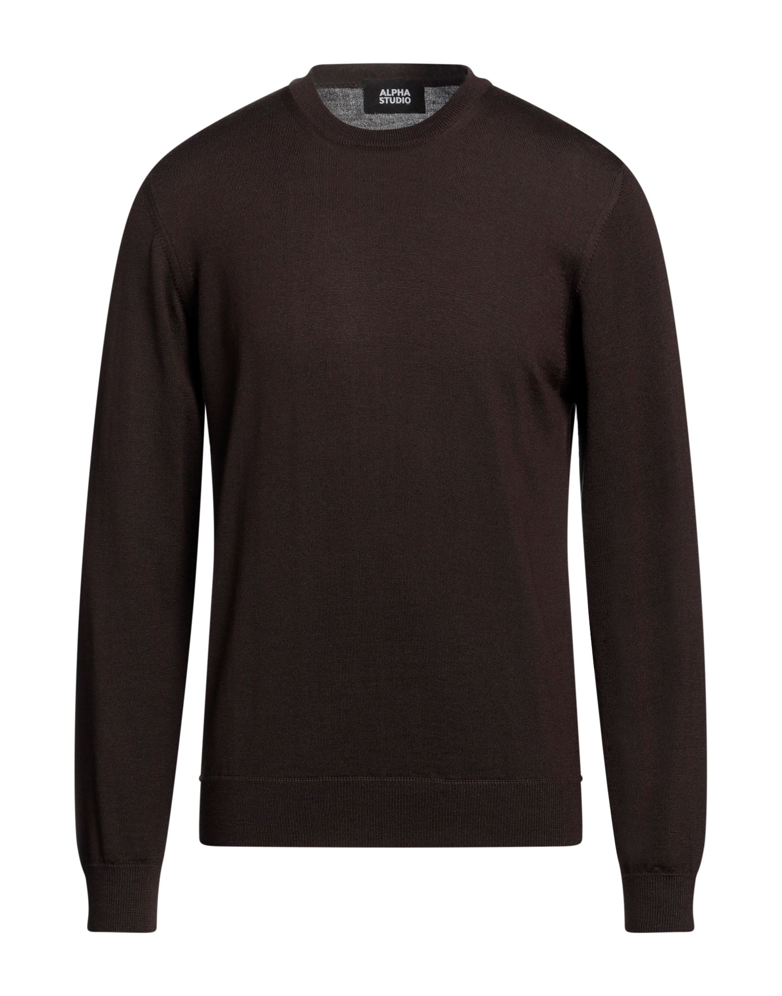 ALPHA STUDIO Pullover Herren Dunkelbraun von ALPHA STUDIO
