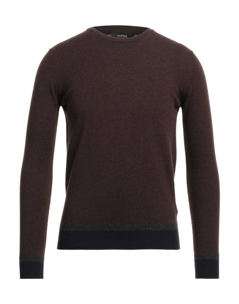 ALPHA STUDIO Pullover Herren Dunkelbraun ALPHA STUDIO Pullover Herren Dunkelbraun von ALPHA STUDIO