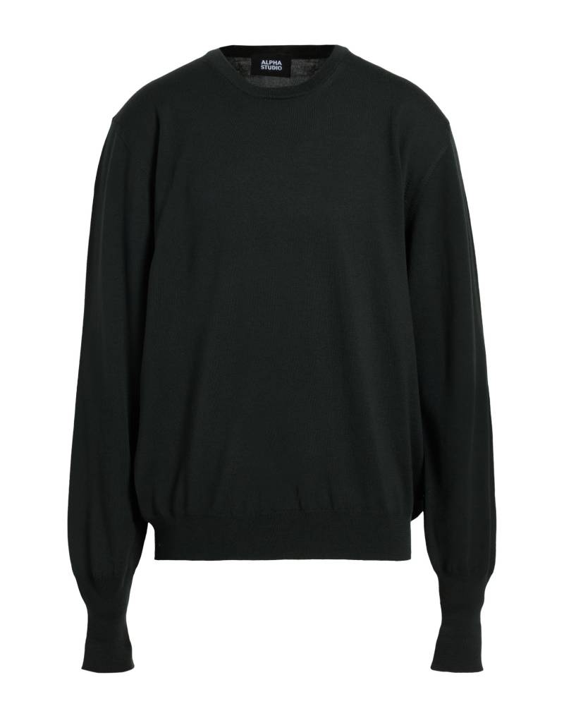 ALPHA STUDIO Pullover Herren Dunkelgrün von ALPHA STUDIO