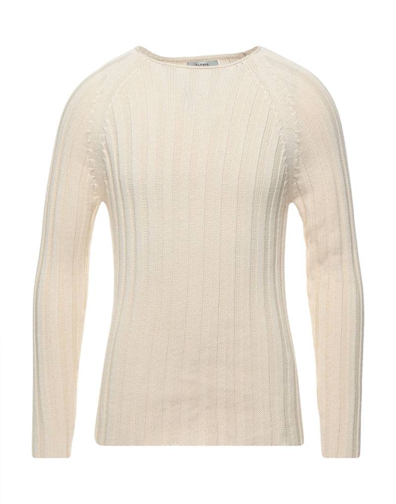 ALPHA STUDIO Pullover Herren Elfenbein von ALPHA STUDIO