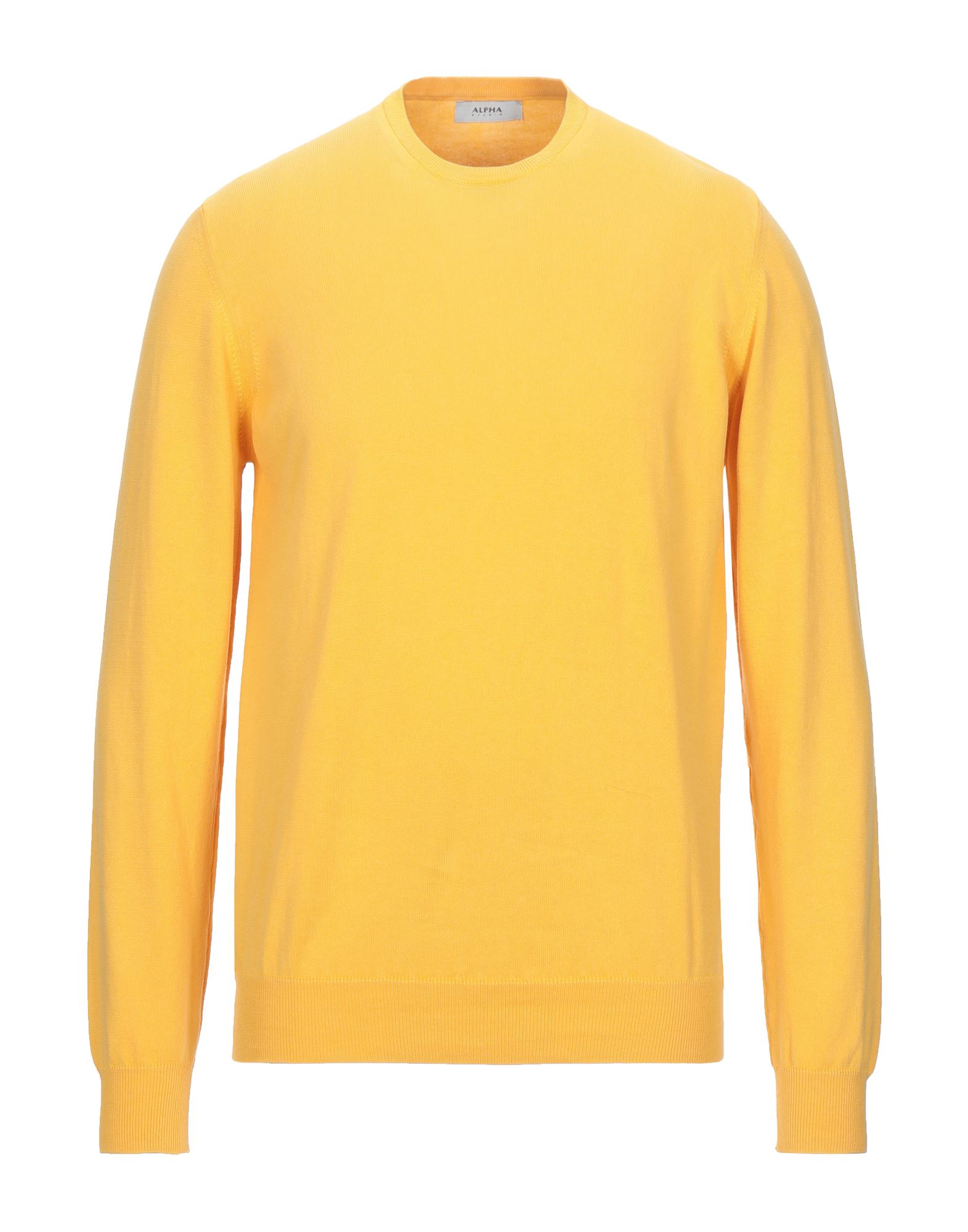 ALPHA STUDIO Pullover Herren Gelb ALPHA STUDIO Pullover Herren Gelb von ALPHA STUDIO