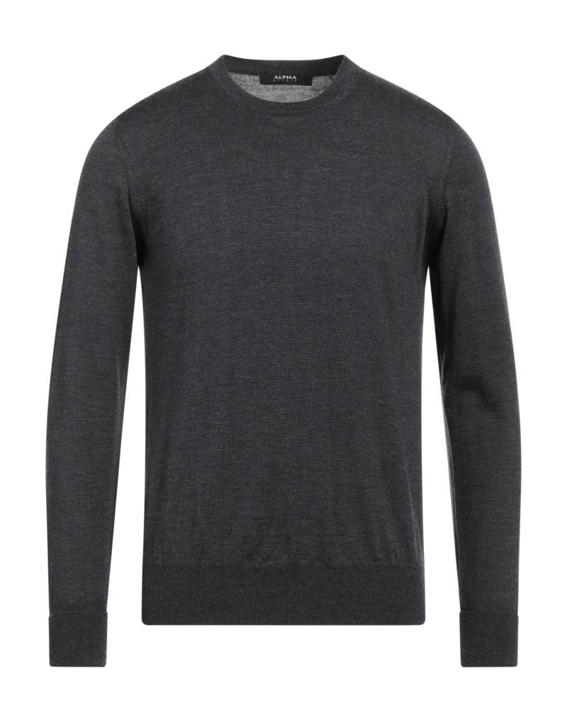 ALPHA STUDIO Pullover Herren Braungrau von ALPHA STUDIO