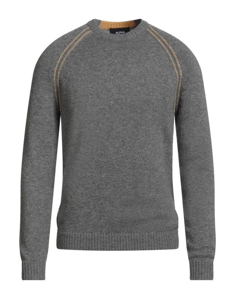 ALPHA STUDIO Pullover Herren Grau von ALPHA STUDIO