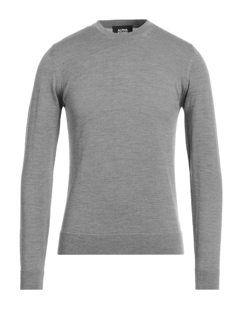 ALPHA STUDIO Pullover Herren Hellgrau von ALPHA STUDIO