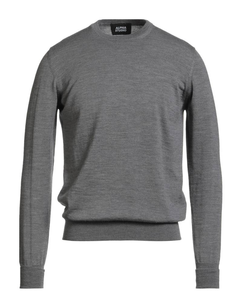 ALPHA STUDIO Pullover Herren Grau von ALPHA STUDIO
