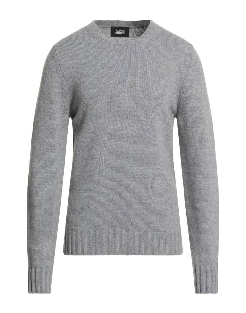 ALPHA STUDIO Pullover Herren Grau von ALPHA STUDIO