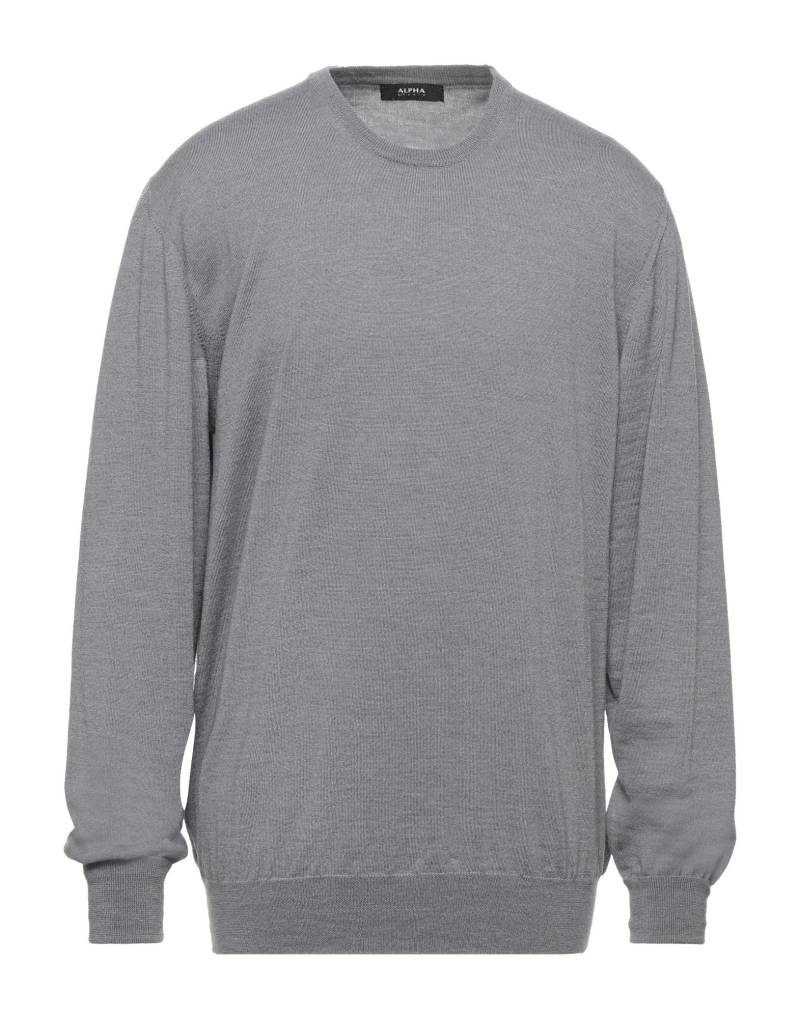 ALPHA STUDIO Pullover Herren Grau von ALPHA STUDIO
