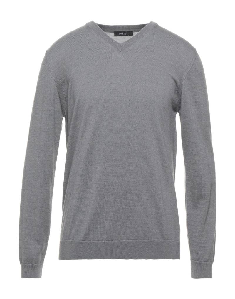 ALPHA STUDIO Pullover Herren Grau von ALPHA STUDIO
