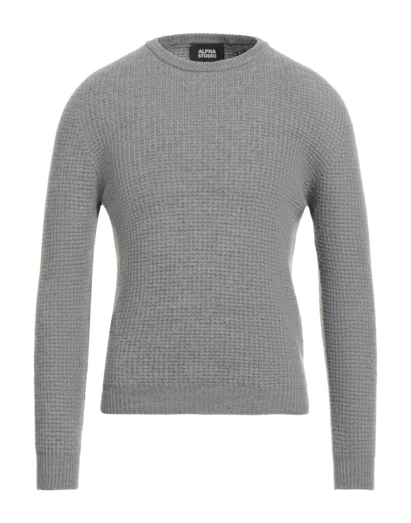 ALPHA STUDIO Pullover Herren Grau von ALPHA STUDIO