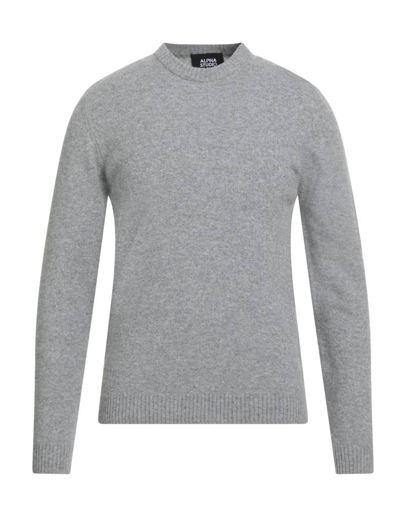 ALPHA STUDIO Pullover Herren Grau von ALPHA STUDIO