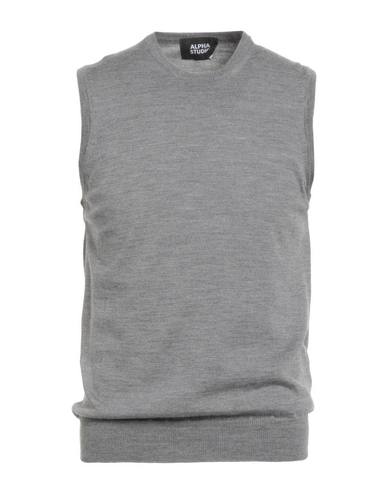 ALPHA STUDIO Pullover Herren Grau von ALPHA STUDIO