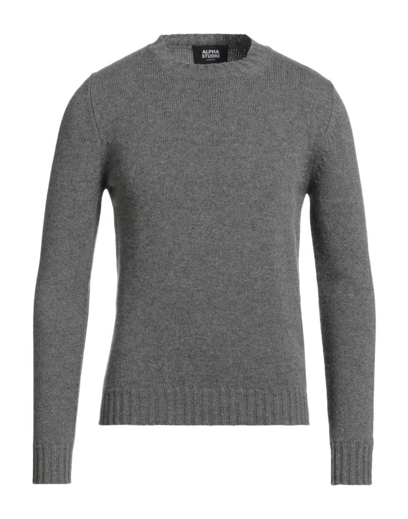 ALPHA STUDIO Pullover Herren Grau von ALPHA STUDIO
