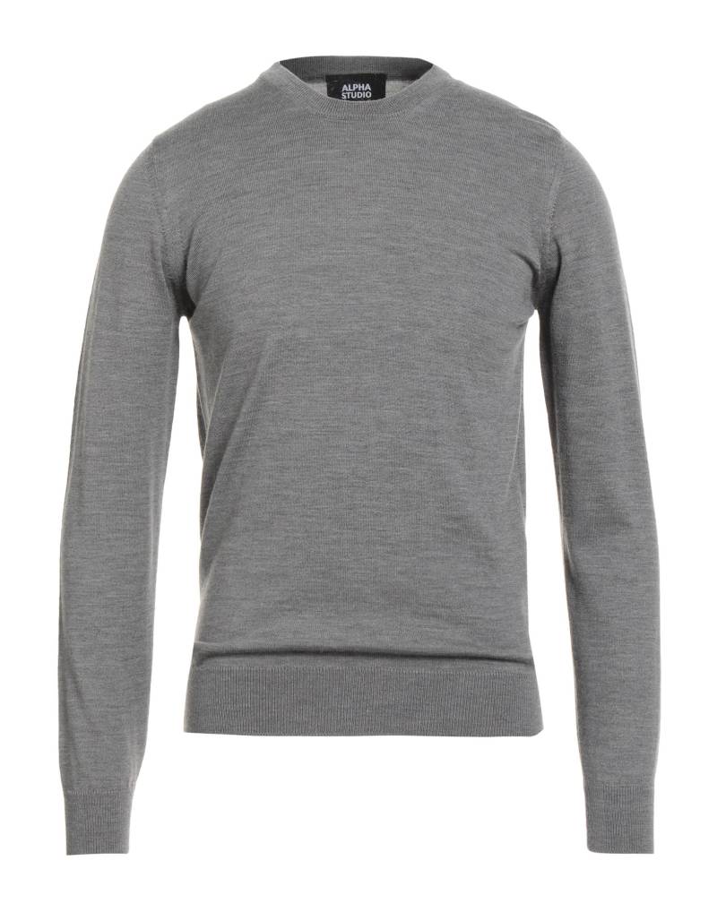 ALPHA STUDIO Pullover Herren Grau von ALPHA STUDIO