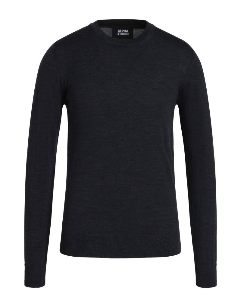 ALPHA STUDIO Pullover Herren Grau von ALPHA STUDIO
