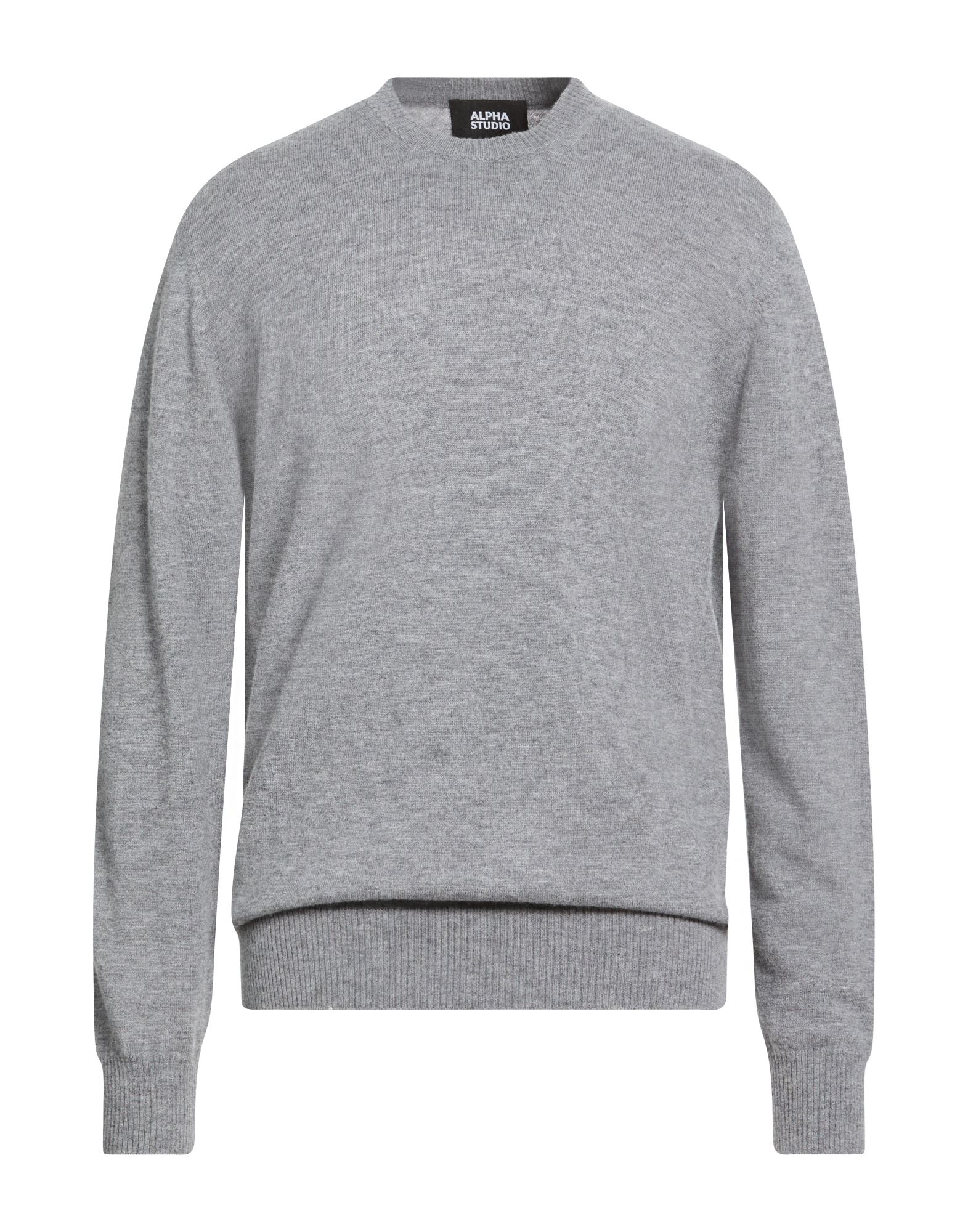 ALPHA STUDIO Pullover Herren Grau von ALPHA STUDIO