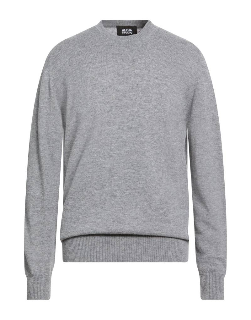 ALPHA STUDIO Pullover Herren Grau von ALPHA STUDIO
