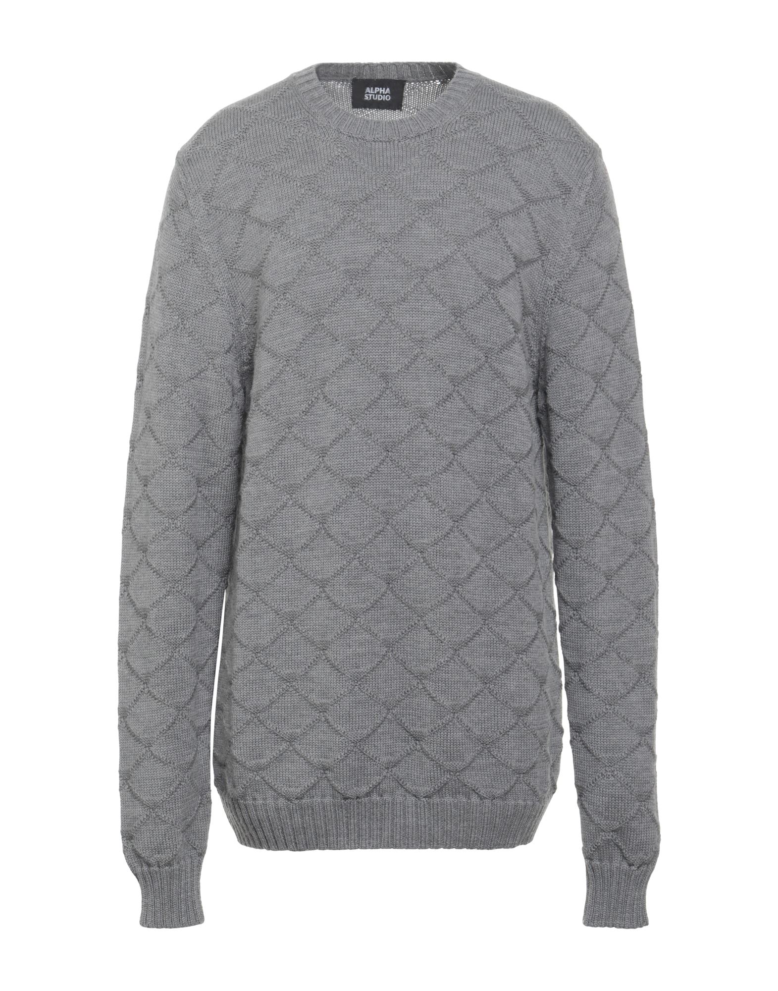 ALPHA STUDIO Pullover Herren Grau ALPHA STUDIO Pullover Herren Grau von ALPHA STUDIO
