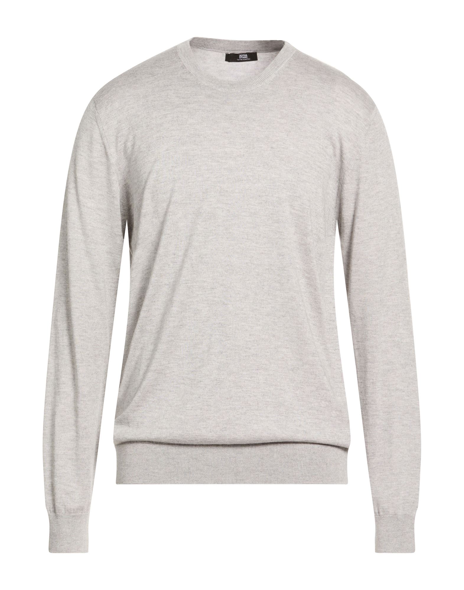 ALPHA STUDIO Pullover Herren Grau von ALPHA STUDIO