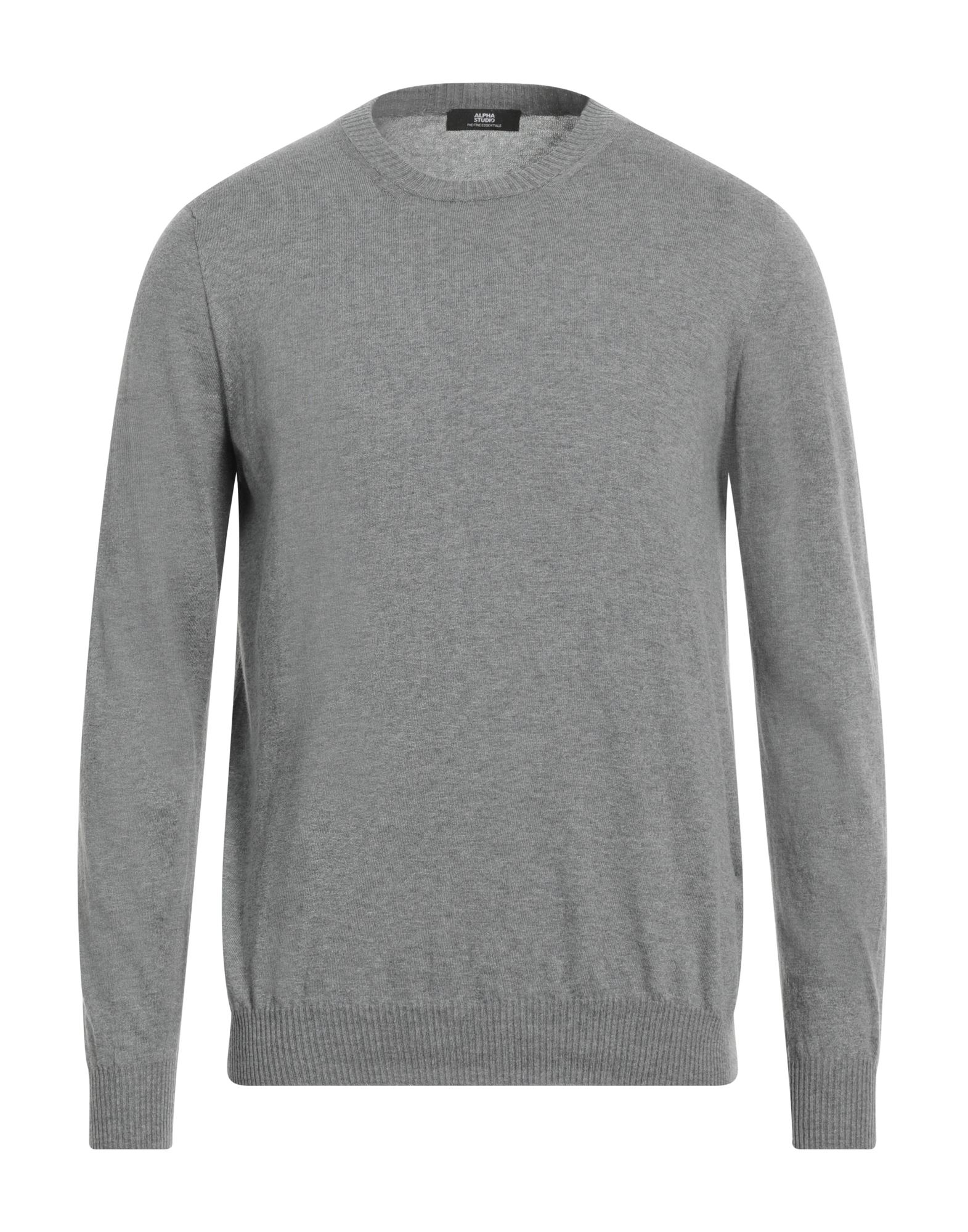 ALPHA STUDIO Pullover Herren Grau von ALPHA STUDIO