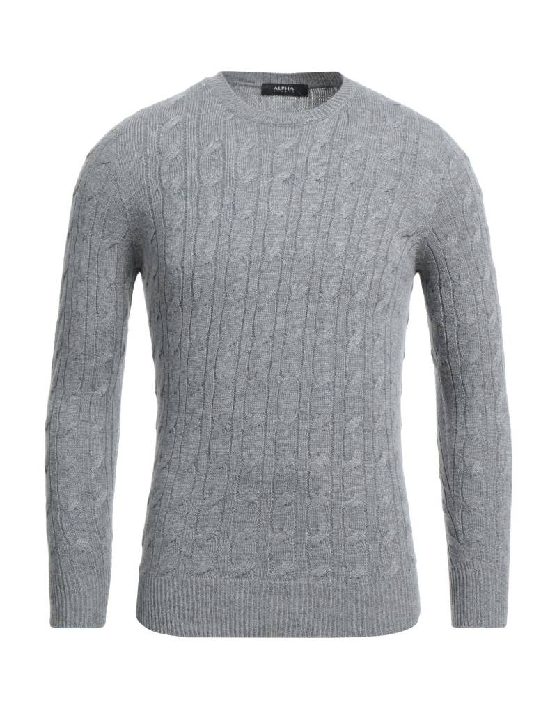 ALPHA STUDIO Pullover Herren Grau von ALPHA STUDIO