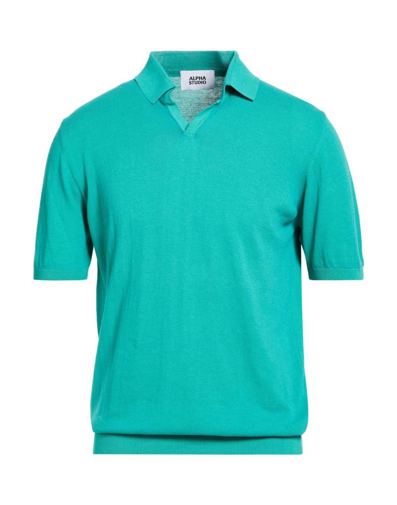 ALPHA STUDIO Pullover Herren Grün von ALPHA STUDIO