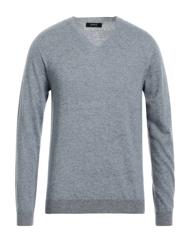 ALPHA STUDIO Pullover Herren Hellblau von ALPHA STUDIO